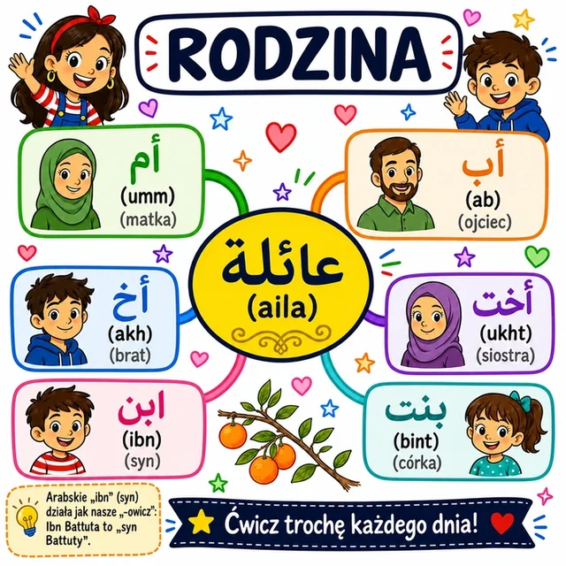 Mapa myśli: Rodzina